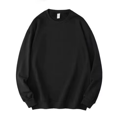 Pull en coton épais 360g, couleur unie, ample, décontracté, pour hommes et femmes, pull à capuche po