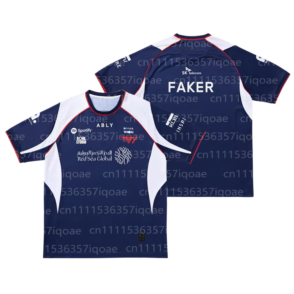 Nouveau T-shirt MSI T1 Esports Club 2026 LCK LOLFaker, style identique, pour hommes et femmes, perso