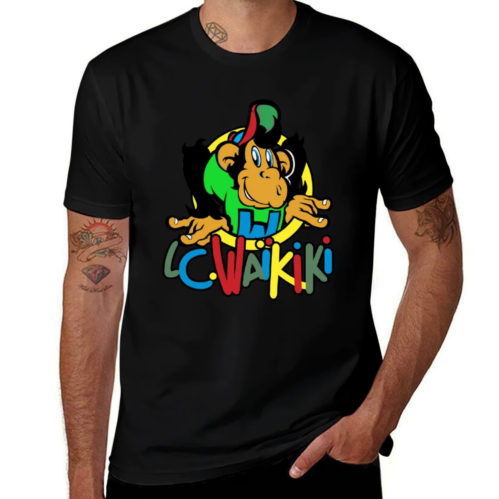 Célèbre Waikiki T-Shirt homme t-shirt anime t-shirts drôle t-shirt grande taille hommes vêtements