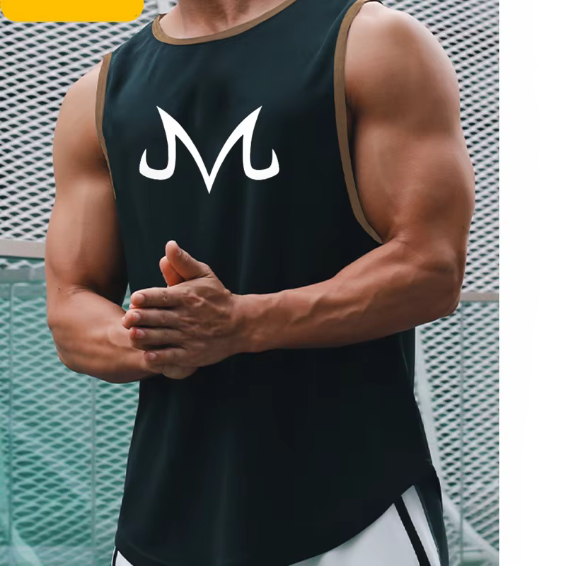 Débardeur de musculation à séchage rapide pour hommes, chemise sans manches, Fitness, Anime ZT, déba