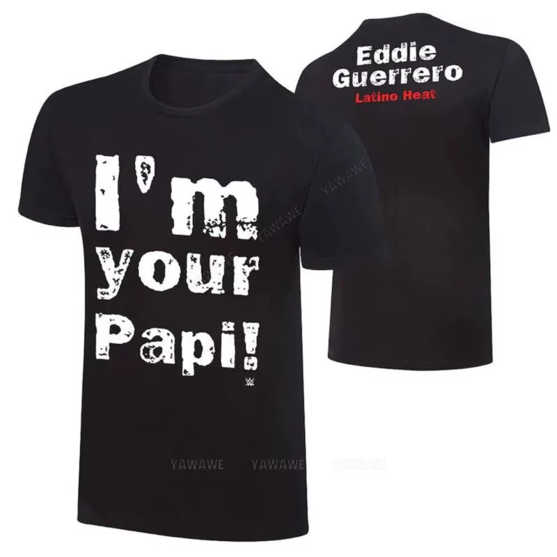 Offre spéciale été t-shirt marque t-shirt pour hommes Eddie Guerrero t-shirt homme mode t-shirt déco