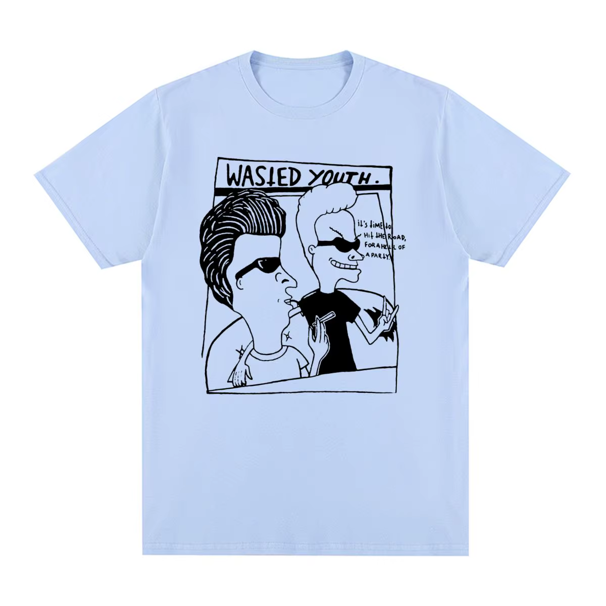 Beavis Butthead Vintage T-shirt unisexe nouvelle mode coton hommes T-shirt nouveau T-shirt femmes ha