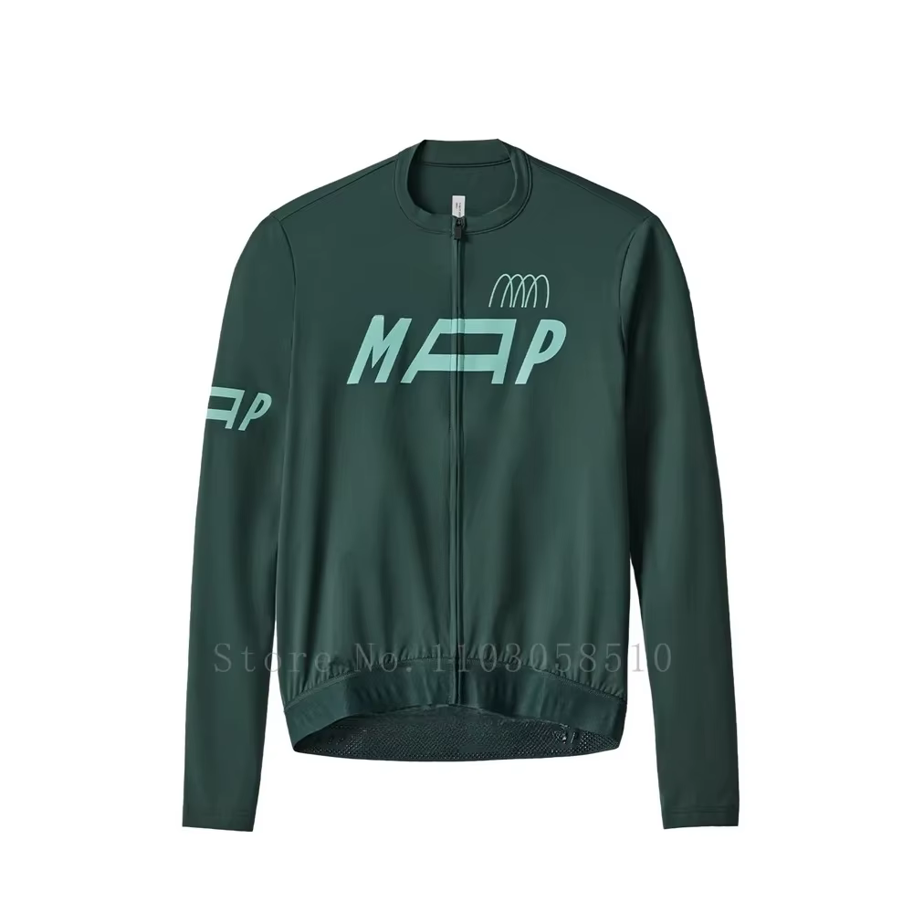 Maillot de cyclisme pour hommes, chemises de vélo à manches longues, respirant, léger, vêtements de 