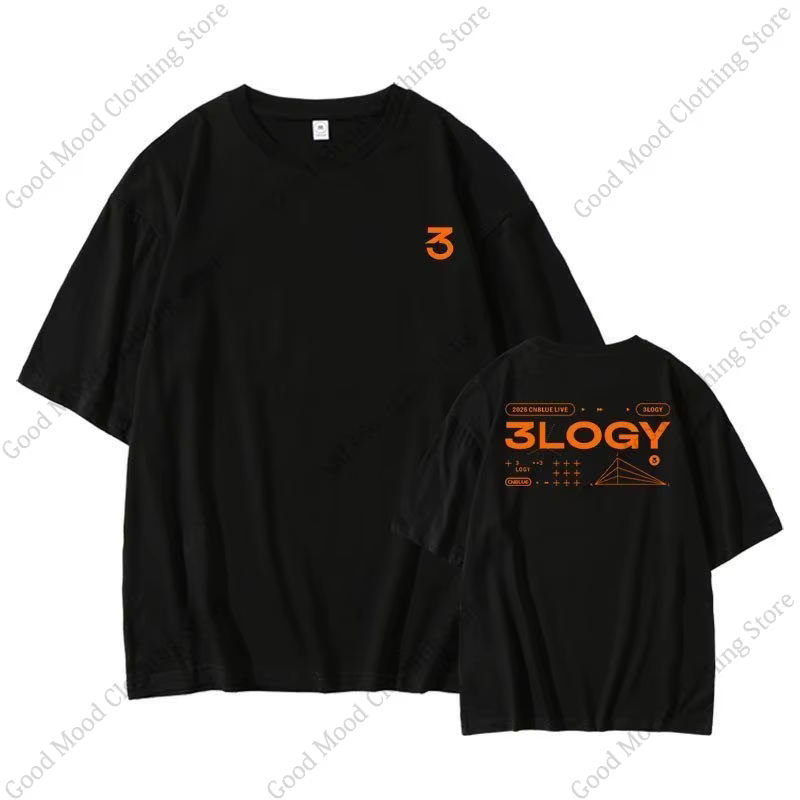 T-shirt CNBLUE 3LOGY Concert, T-shirt à imprimé identique pour hommes et femmes, T-shirt en coton de