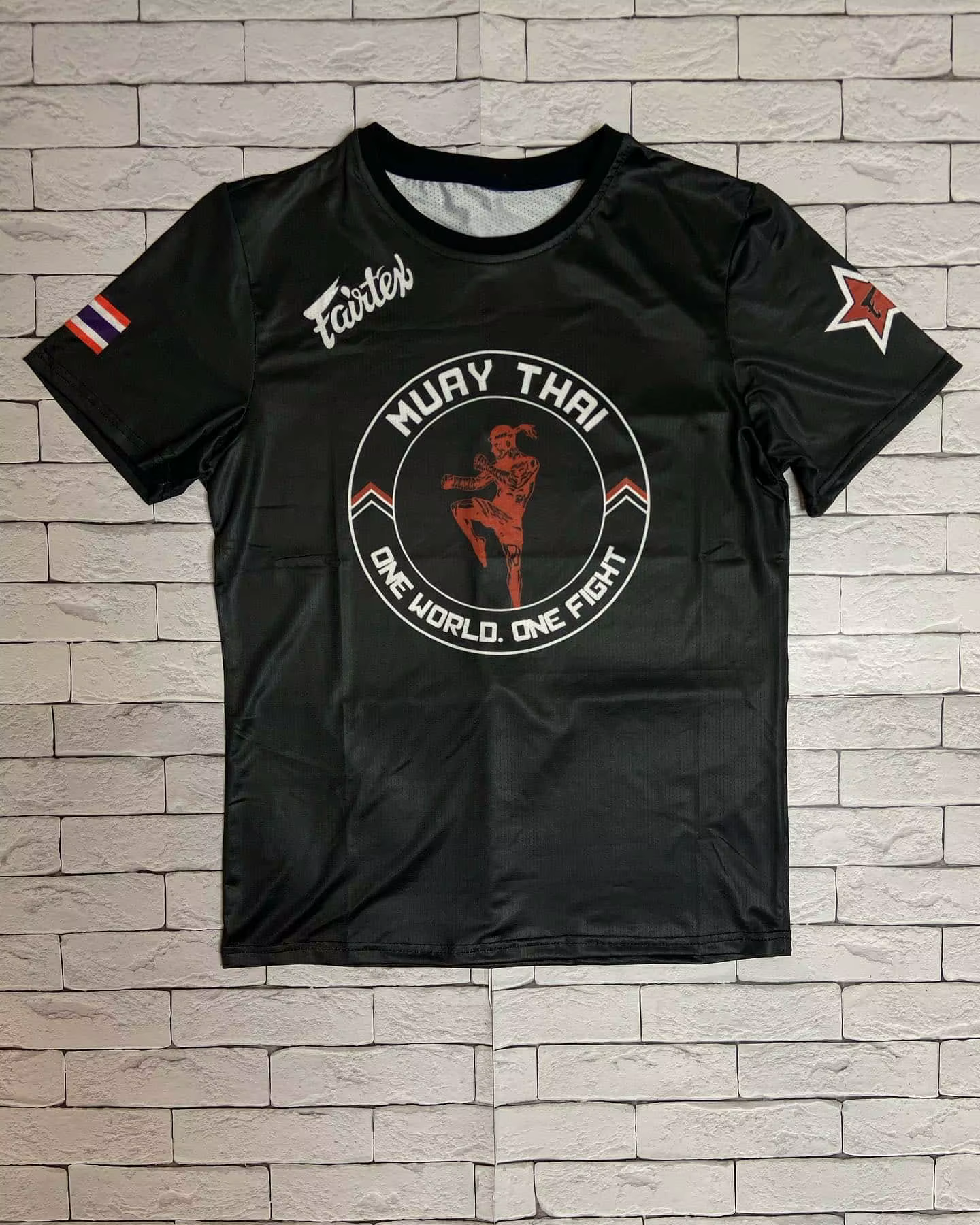 Nouveau T-shirt de sport Muay Thai 2026, respirant et anti-transpiration pour l'été, haut d'entraîne