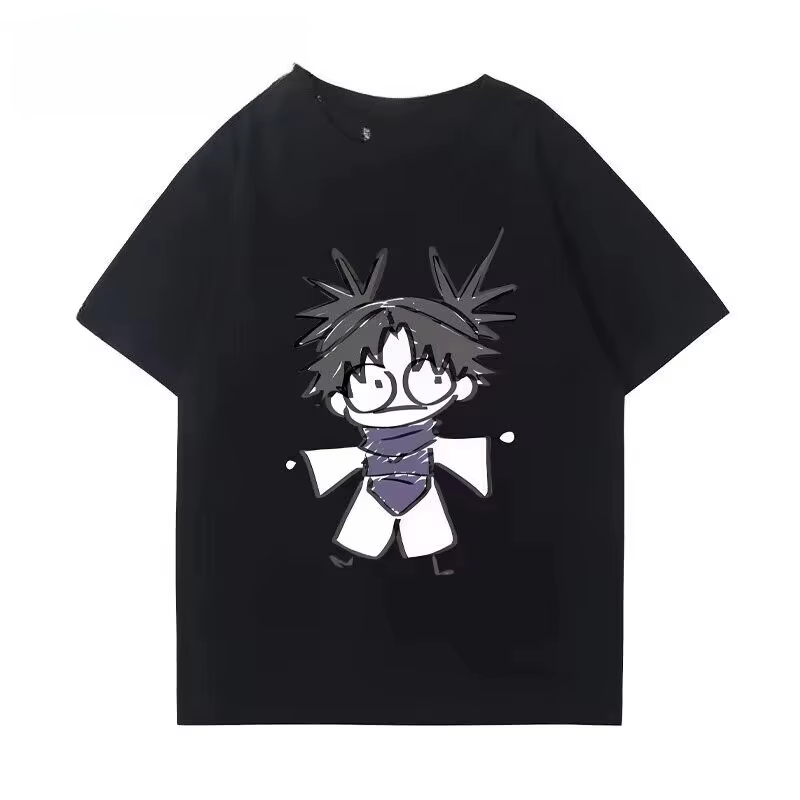 T-shirt Jujutsu Kaisen 2026 été Itadori Yuji pour homme, imprimé anime, décontracté, ample, streetwe