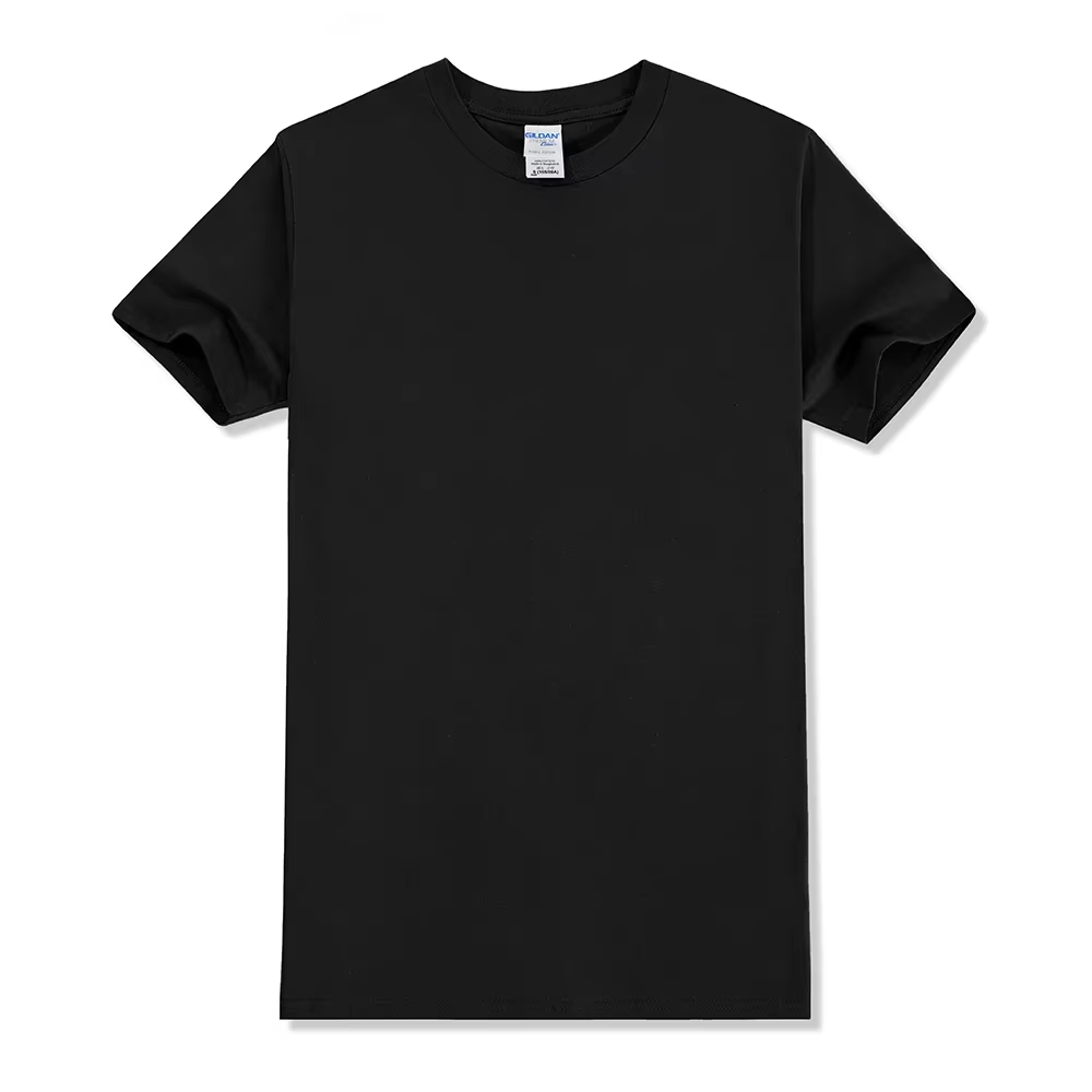 T-shirt Personnalisé 100% Coton pour Homme, Impression Avant et Arrière, Professionnel, Votre Propre