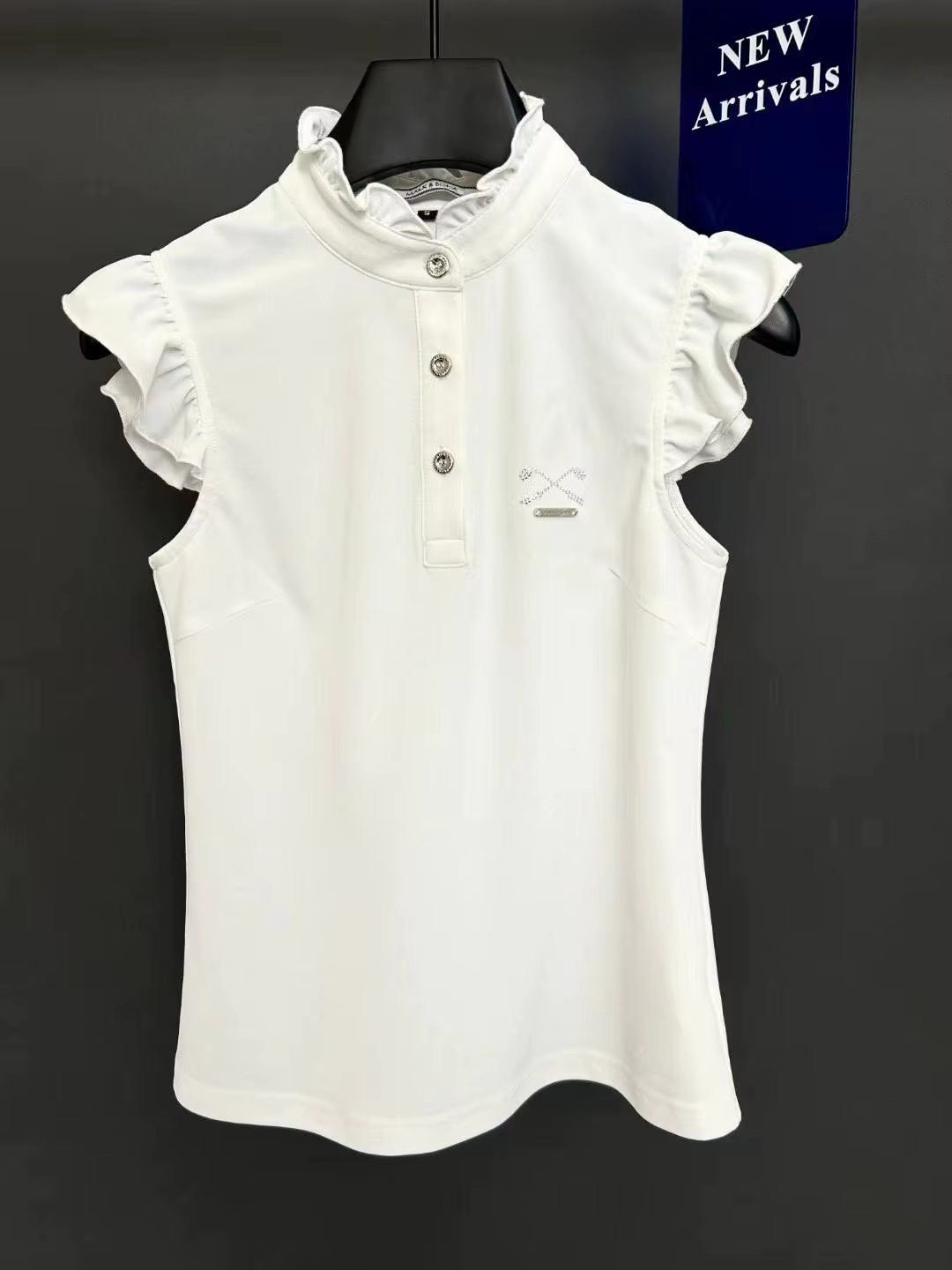 Vêtements de golf printemps-été 2026 : Nouvelle chemise de golf sans manches pour femme, décontracté