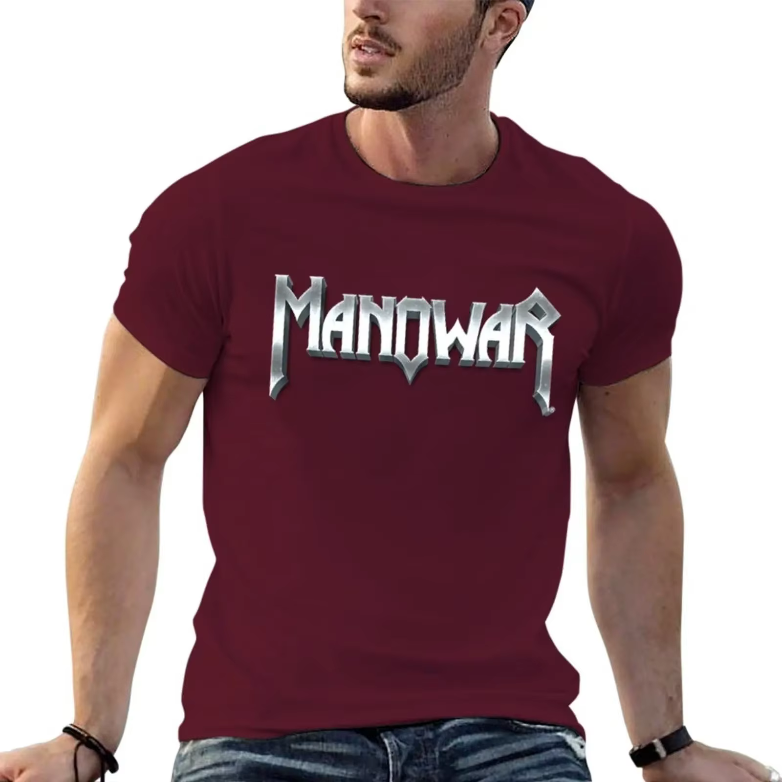 Manowar Manowar Manowar T-Shirt drôle t-shirts T-Shirt hommes
