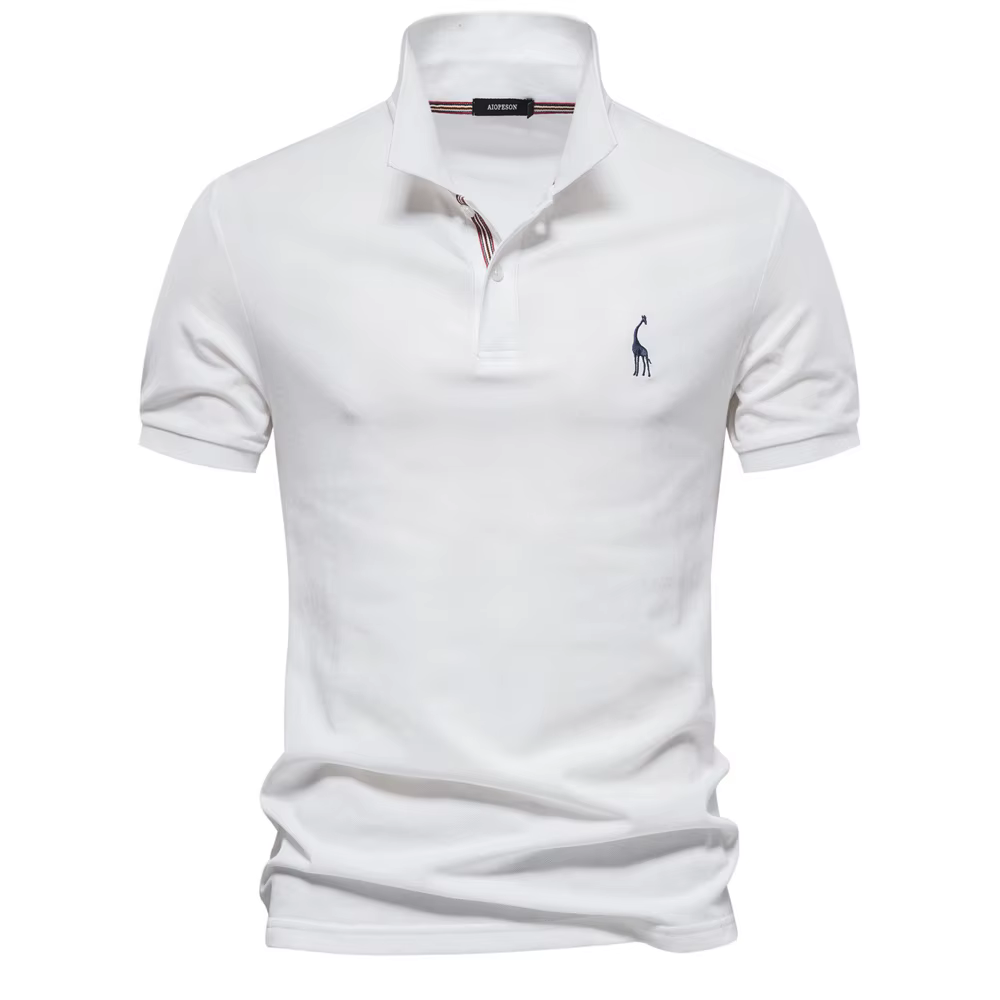 AIOPESON marque hommes polos coton polos pour hommes à manches courtes haute quantité solide Polo ho