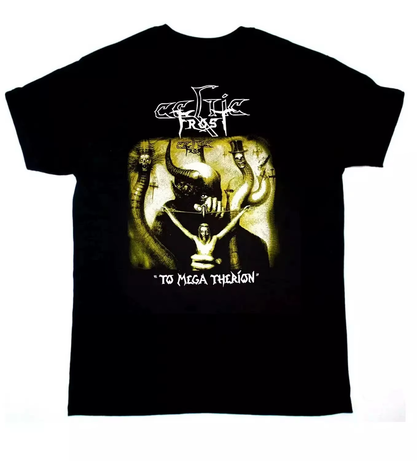 CELTIC FROST To Mega Therion – t-shirt unisexe pour fans, Vintage, avec image graphique, nouvelle co