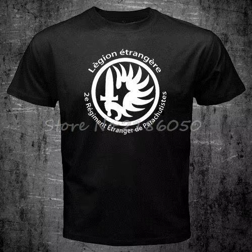 T-shirt en coton Swag des forces spéciales de la légion étrangère française pour hommes, t-shirts de