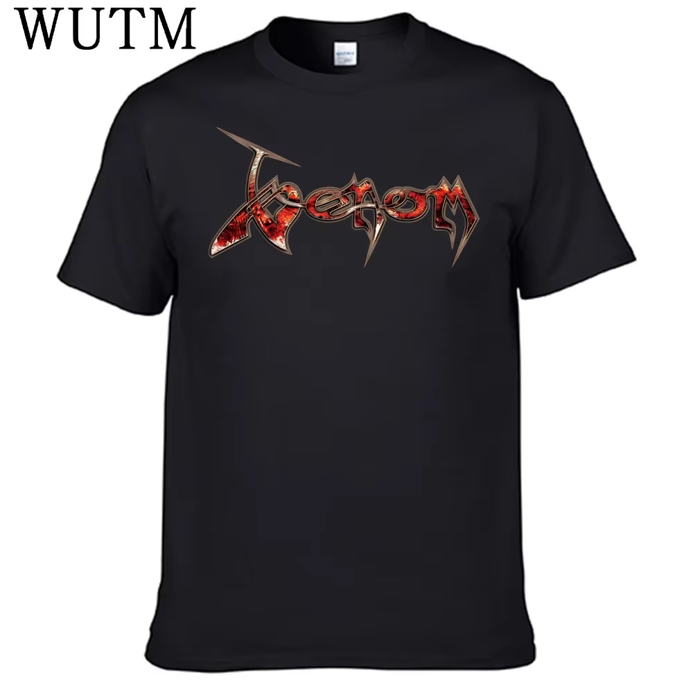 T-shirt Band Venom pour hommes, 100% coton