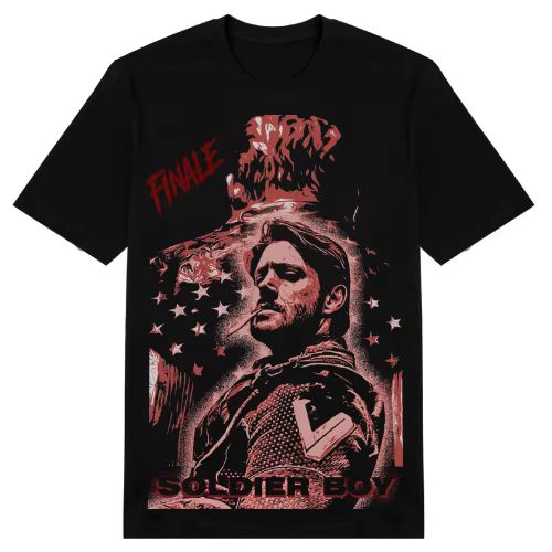 T-shirt The Boys Soldier Boy pour hommes et femmes, vêtements d'été en coton Y2K, mode décontractée,
