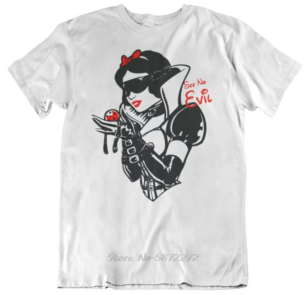 T-shirt princesse Bsie M pour hommes et femmes, t-shirts en coton, t-shirts drôles, nouveau design d