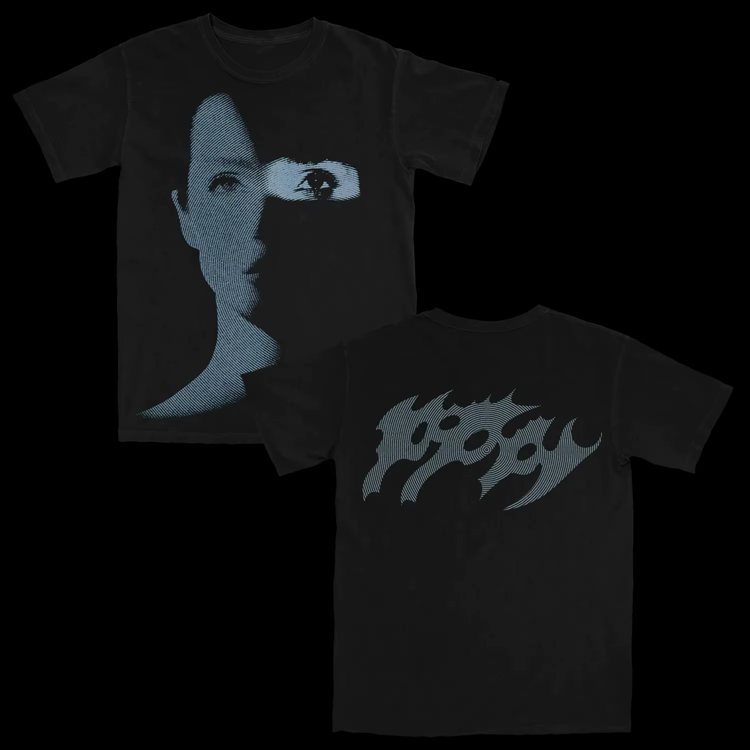 T-shirt en coton unisexe avec motif de chanteuse américaine Poppy 2026, style streetwear vintage, mo