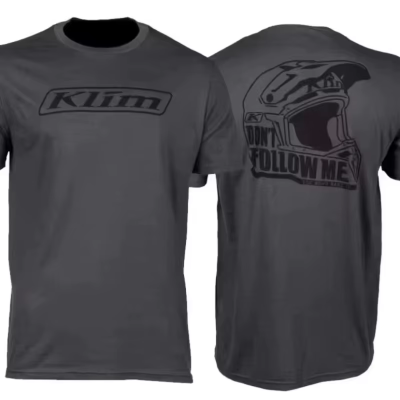 Nouveau T-shirt imprimé moto 2026, coupe ample et décontractée, à manches courtes, pour hommes et fe