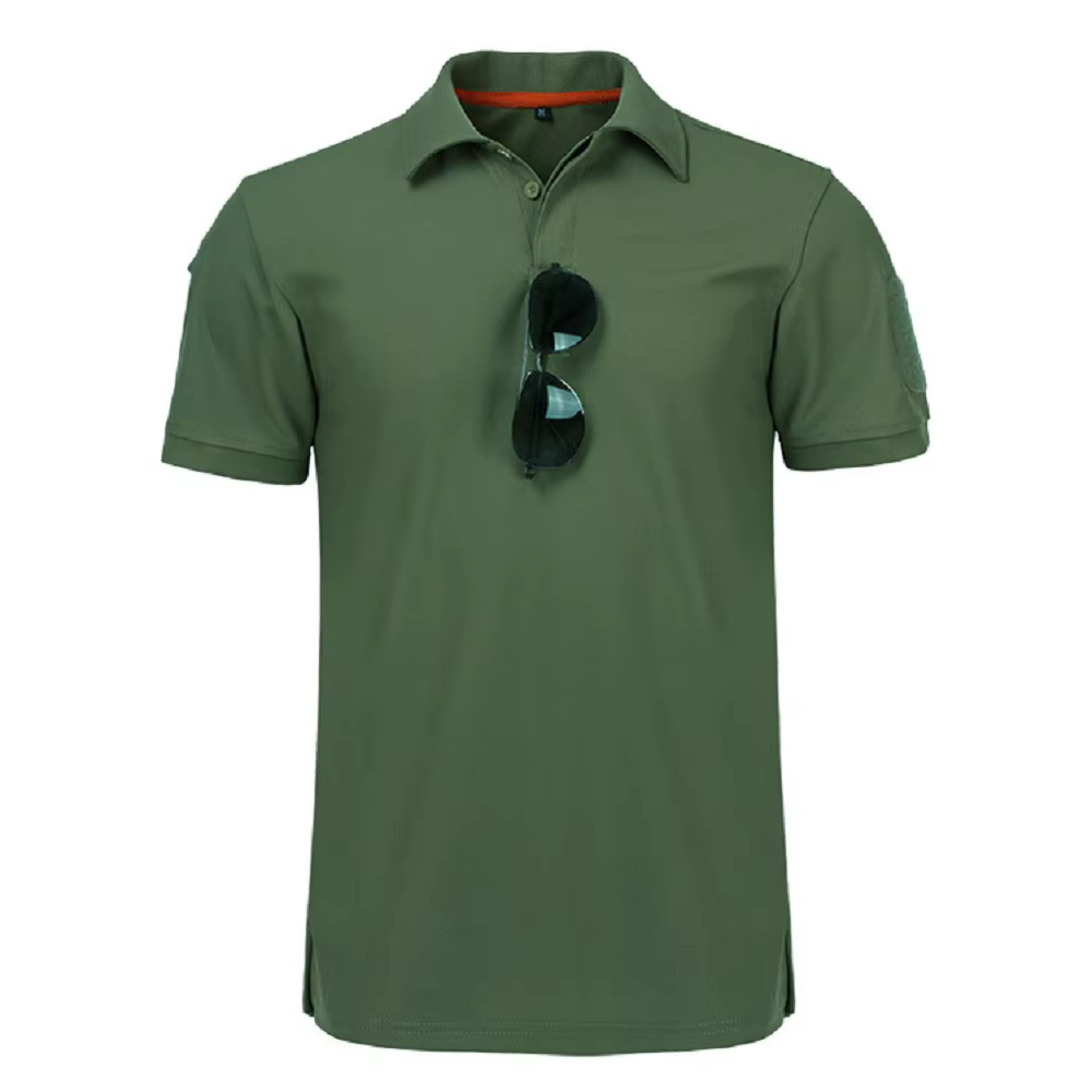 Polos pour hommes Style militaire T-Shirts respirant armée Combat tactique t-shirt CZ Ceska Zbrojovk