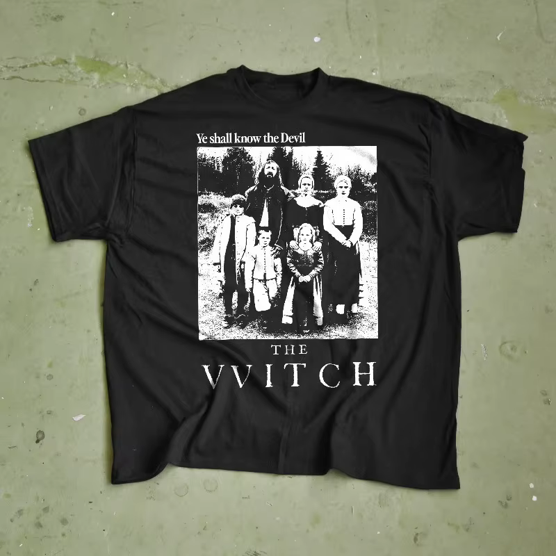 T-shirt The Witch Movie A24 Horror, Black Phillip Tee, T-shirt décontracté et confortable pour toute