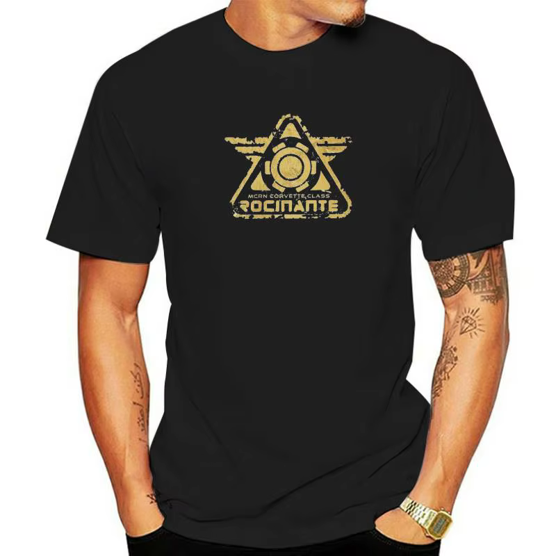 Mcrn Rocinanti l'expanse t-shirt pour hommes pur coton T-Shirts science-fiction série TV Science-Fic