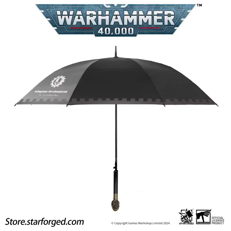 Règle starforgée sceptre de sauge Warhammer 40K jeu périphérique Mechanicum thème parapluie Double c