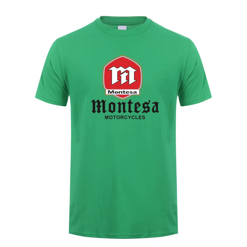 Montesa moto t-shirt été hommes drôle coton à manches courtes Montesa T-shirts petit ami cadeau unis