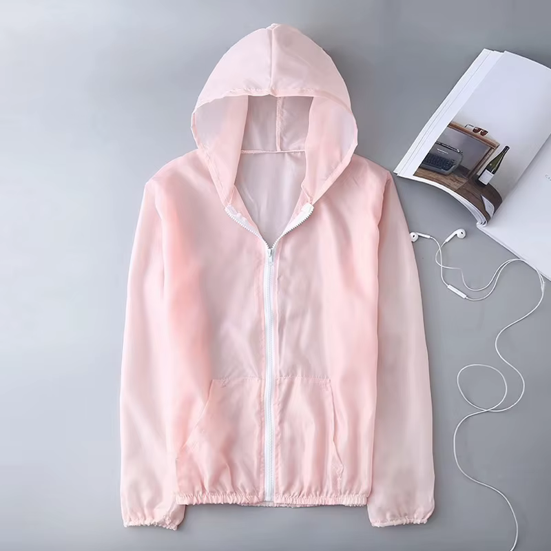 Manteau de protection solaire anti-UV pour femme, veste à séchage rapide, coupe-vent de sport, cycli