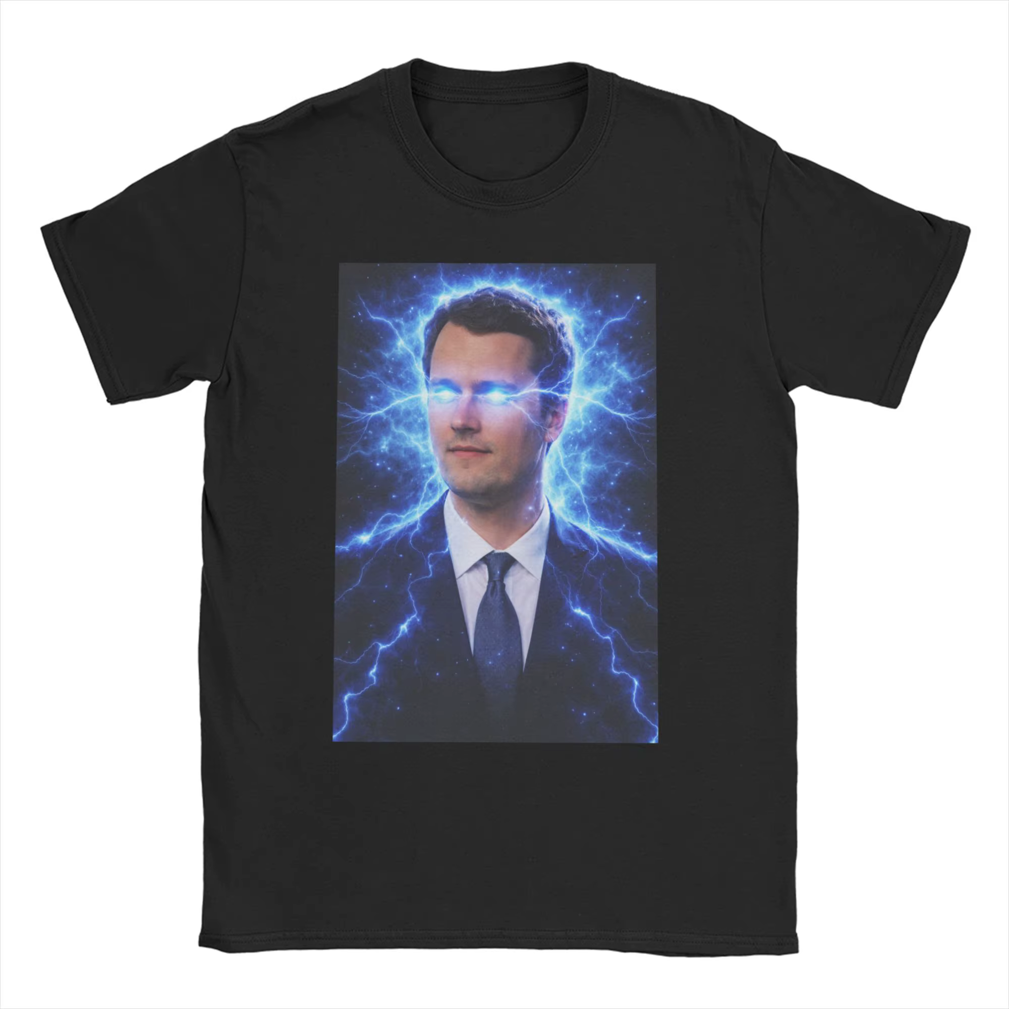 T-shirt en coton pur à manches courtes pour hommes et femmes, avec impression graphique, motif IChar