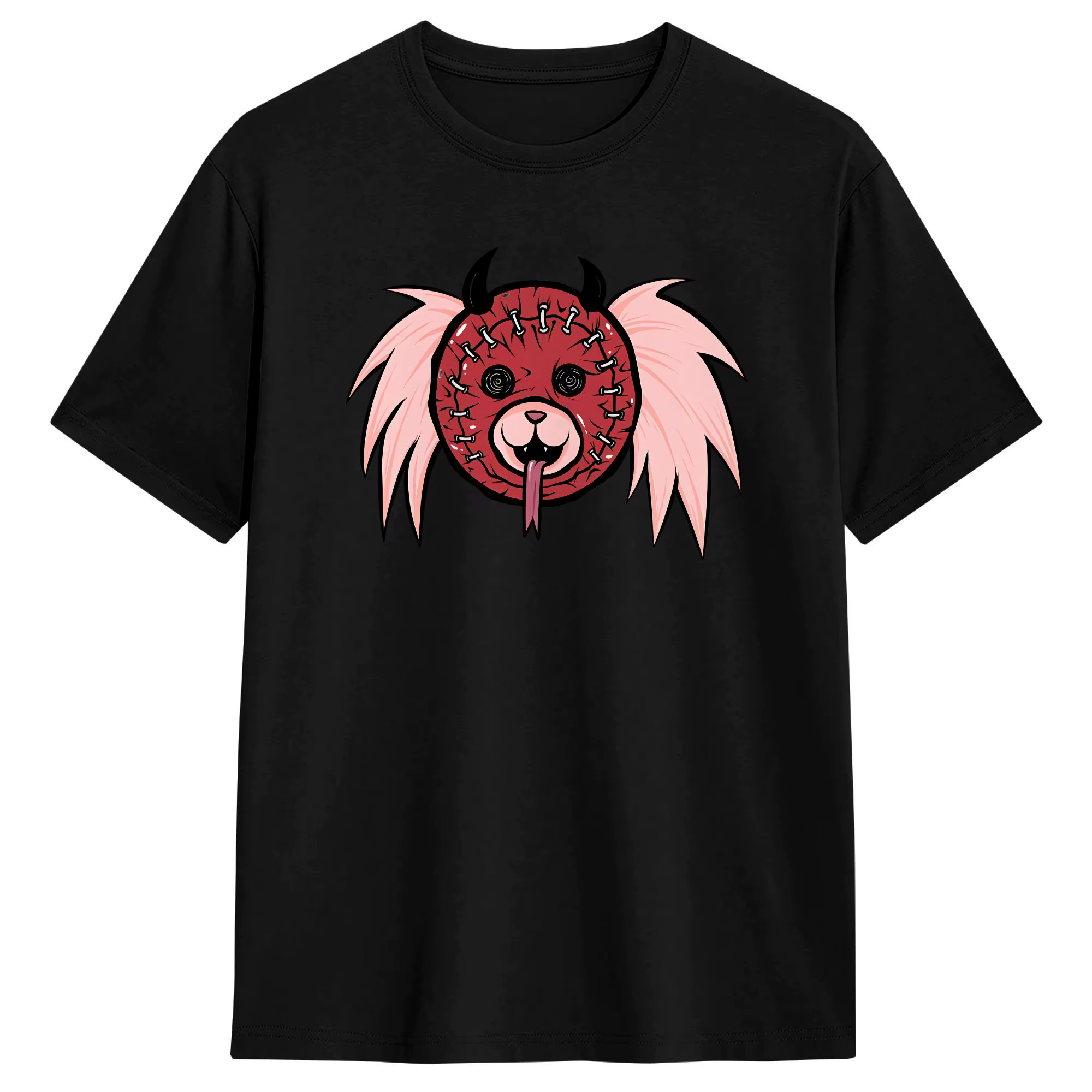 Dorohedoro Kikurage T-Shirt pour hommes Vintage 100% coton T-shirts à col rond à manches courtes T-s