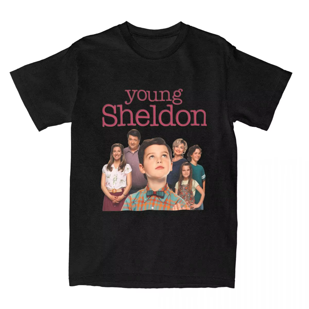 Économie College drôles de la série télévisée Sheldon Young pour hommes, haut en coton 100, t-shirts