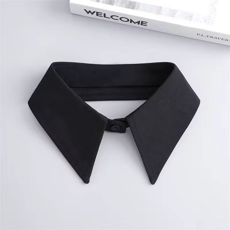 Col détachable pour chemise, faux col à revers, accessoire de mode décoratif pour vêtements, faux co