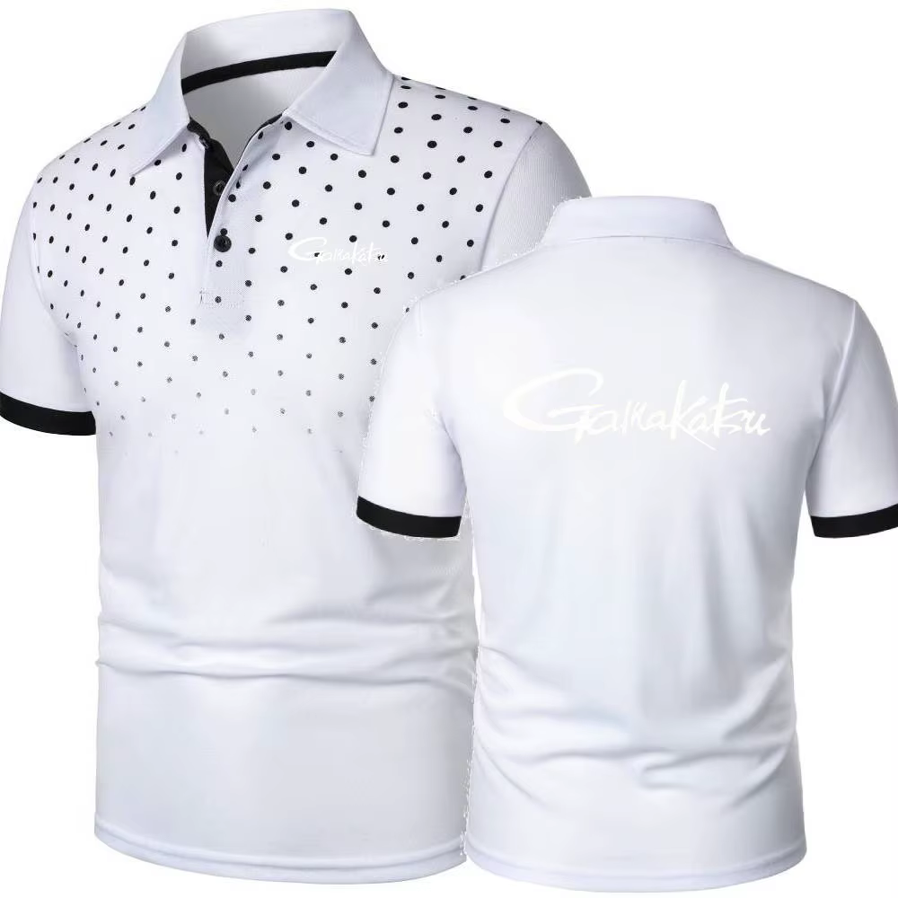 Polo Gamakatsu pêche hommes t-shirt à manches courtes t-shirt survêtement Fitness sport entraînement