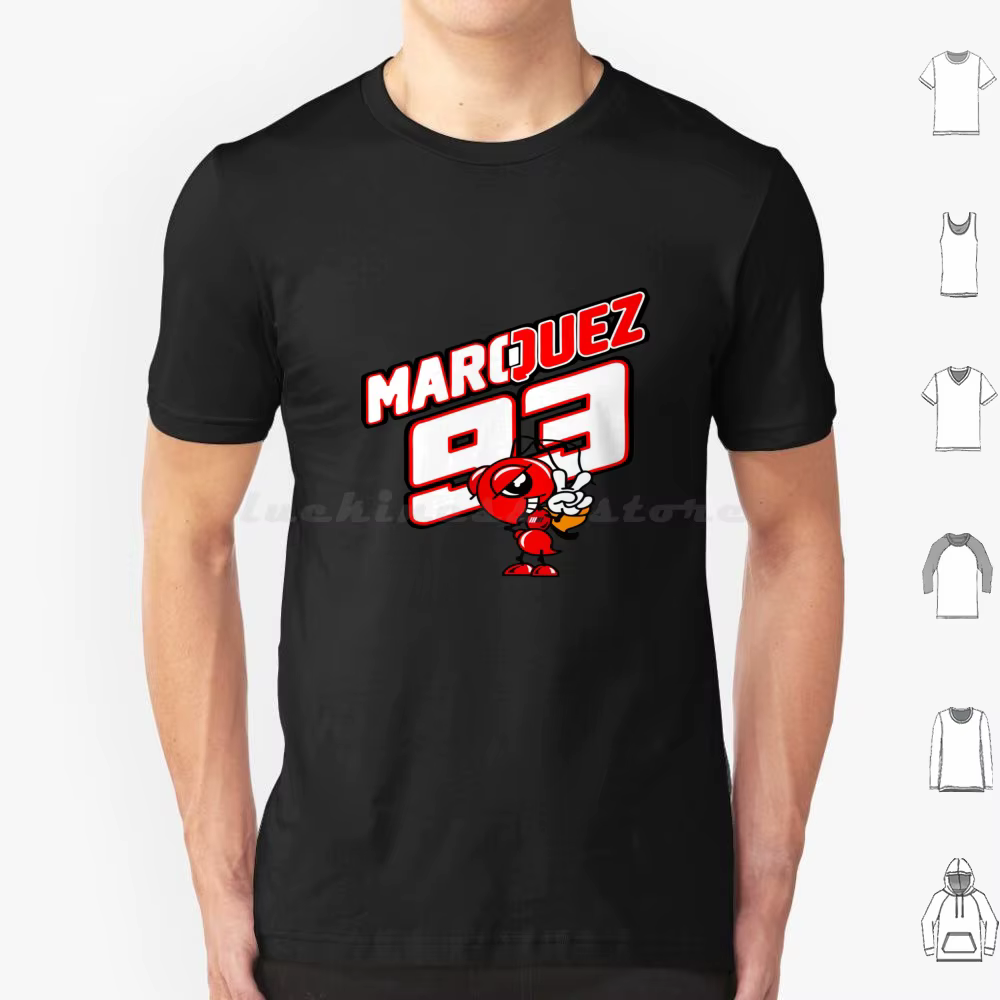 Ant le t-shirt hommes femmes enfants 6xl monde De Marc De bébé 93 Dovizioso sport moto course course