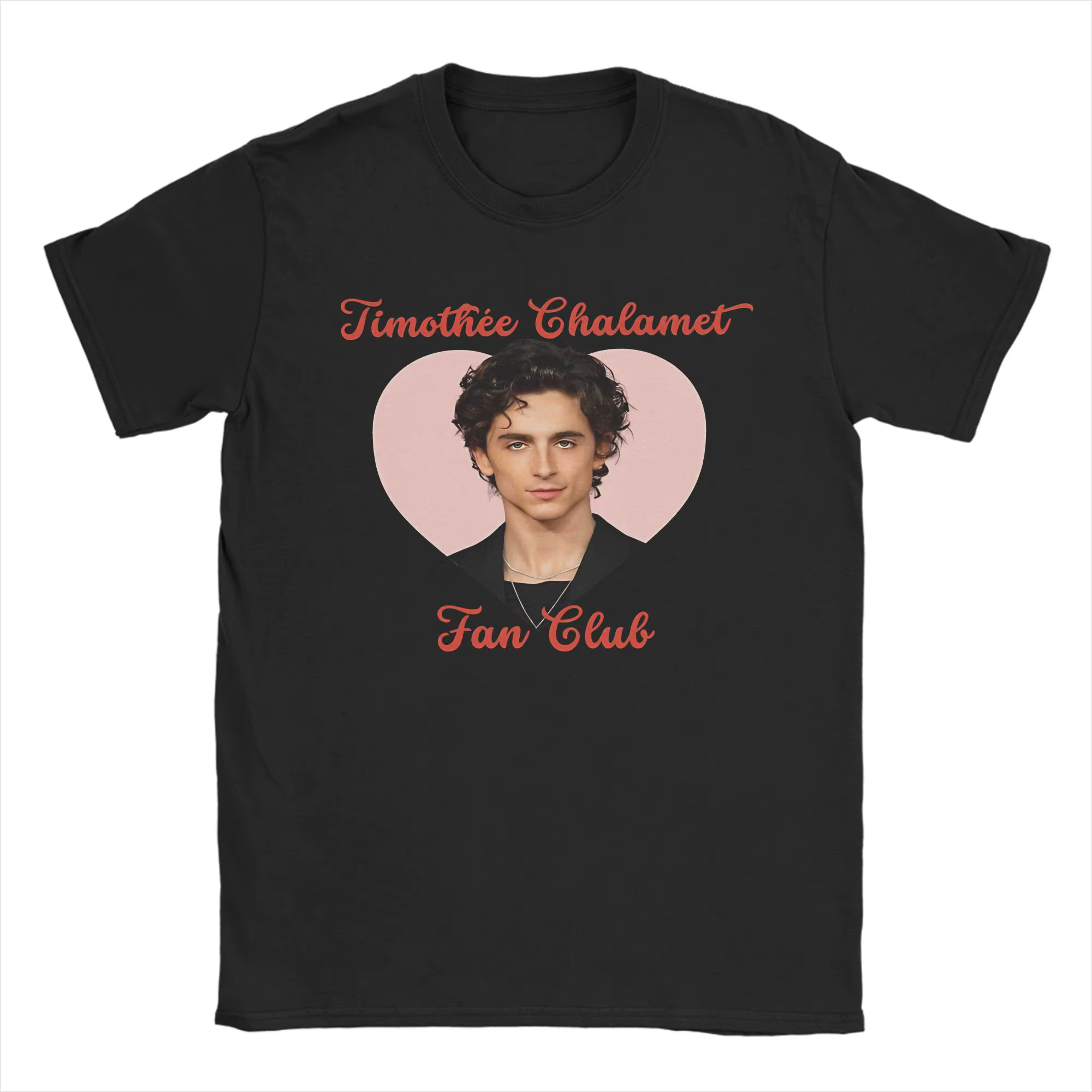 T-shirt Harajuku de plage Timothée Chalamet, acteur américain, hip-hop, en pur coton pour hommes, vê