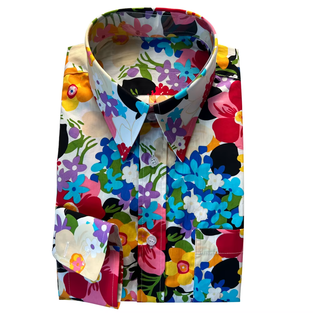 Chemises hawaïennes pour hommes, chemises à fleurs, chemises d'été sur mesure pour hommes, chemises