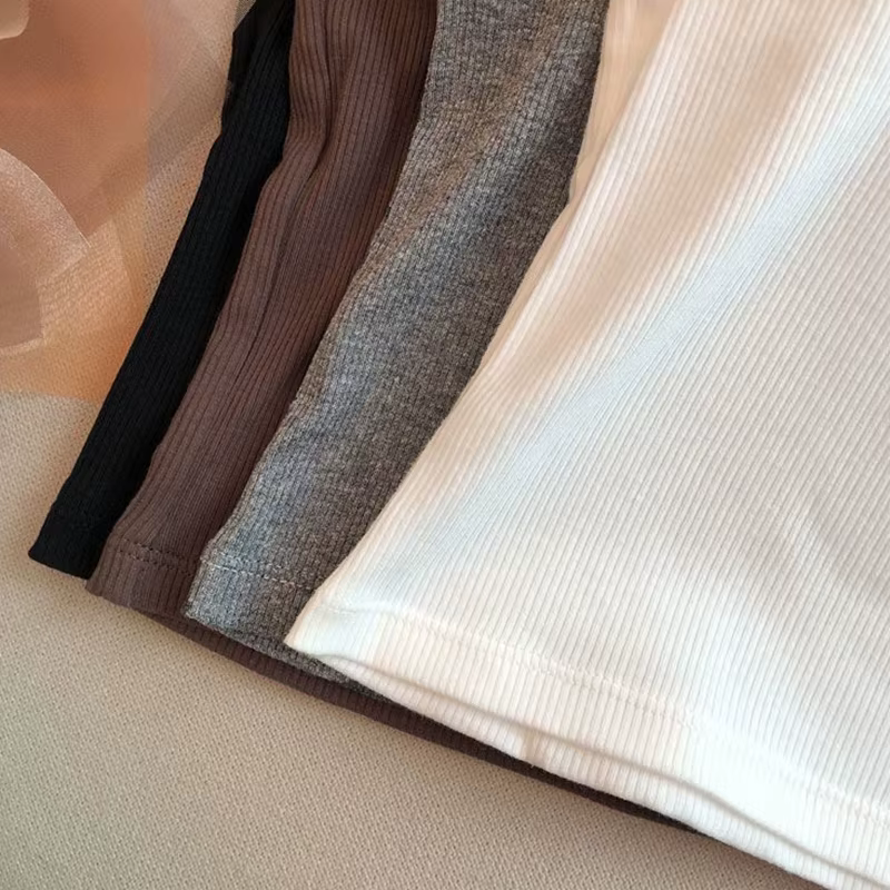 Camisole Slim sans manches à bretelles Spaghetti pour femmes, couleur unie, avec coussinet de poitri