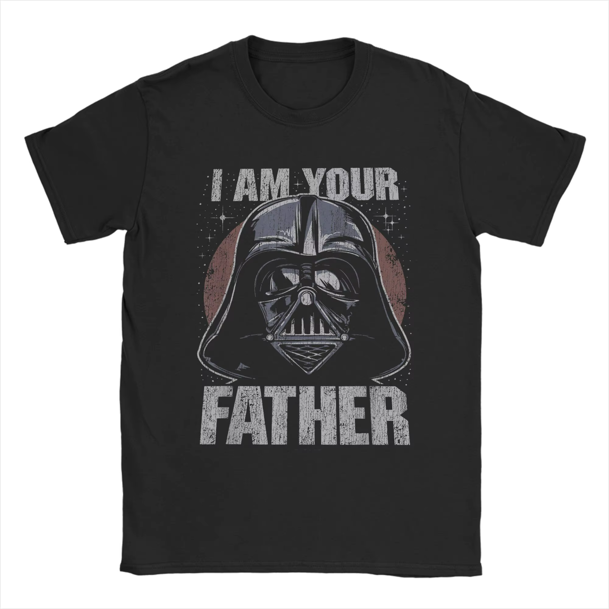 Vaders je suis votre père Portrait sombre T-Shirt été Hippie T-Shirts hommes coton grande taille vêt