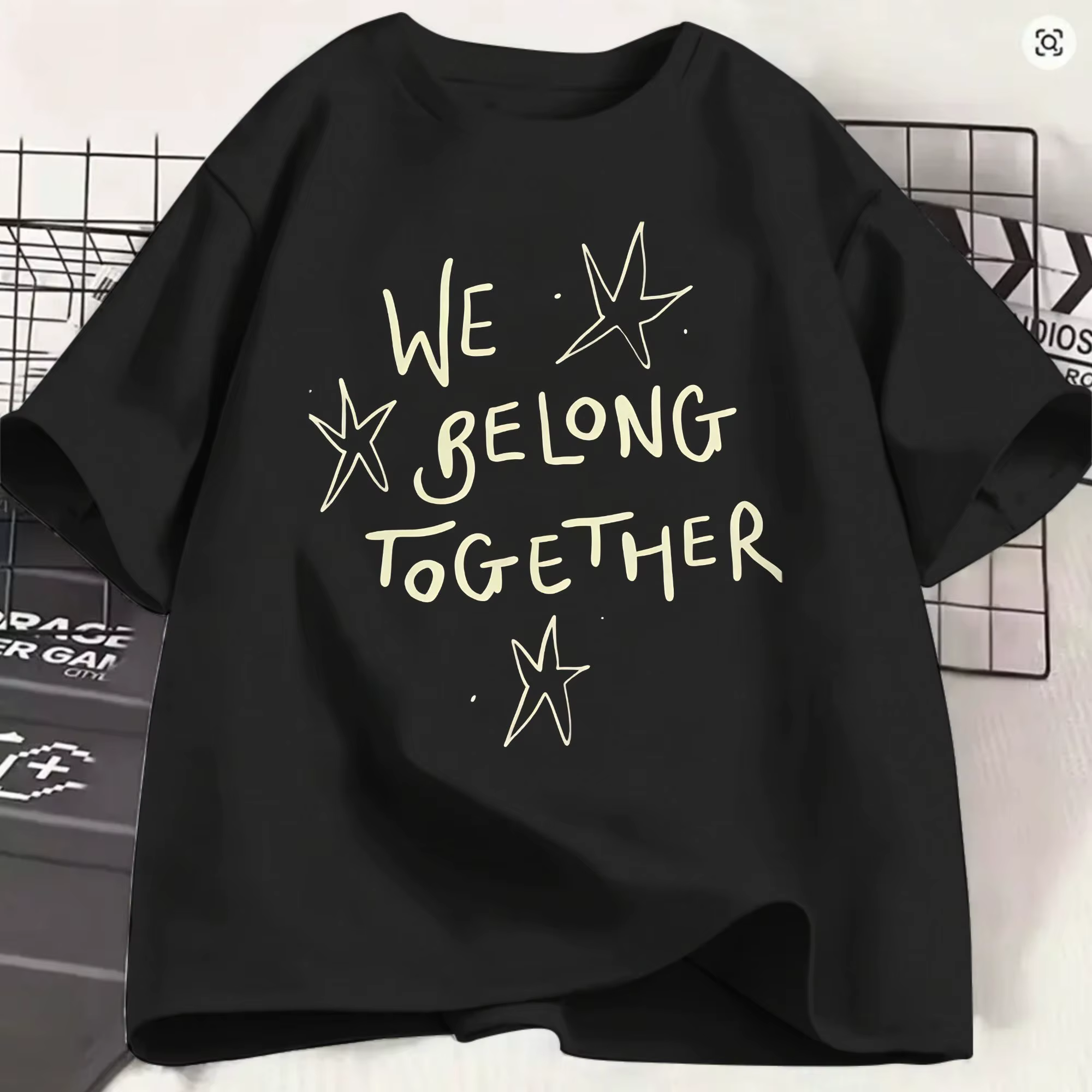 T-shirt surdimensionné d'été Harrys Styles We Belong Together, T-shirts Hipster 100% coton pour homm