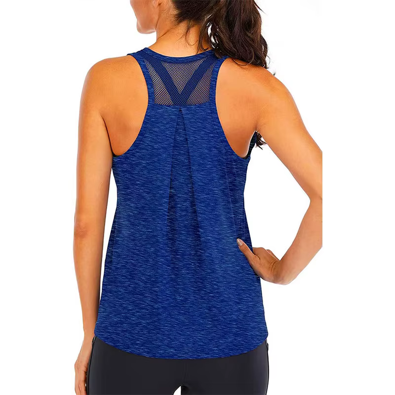 Chemise de Yoga femme nouveau Style T-Shirt ample Fitness hauts gilet femmes sans manches Sport T-Sh