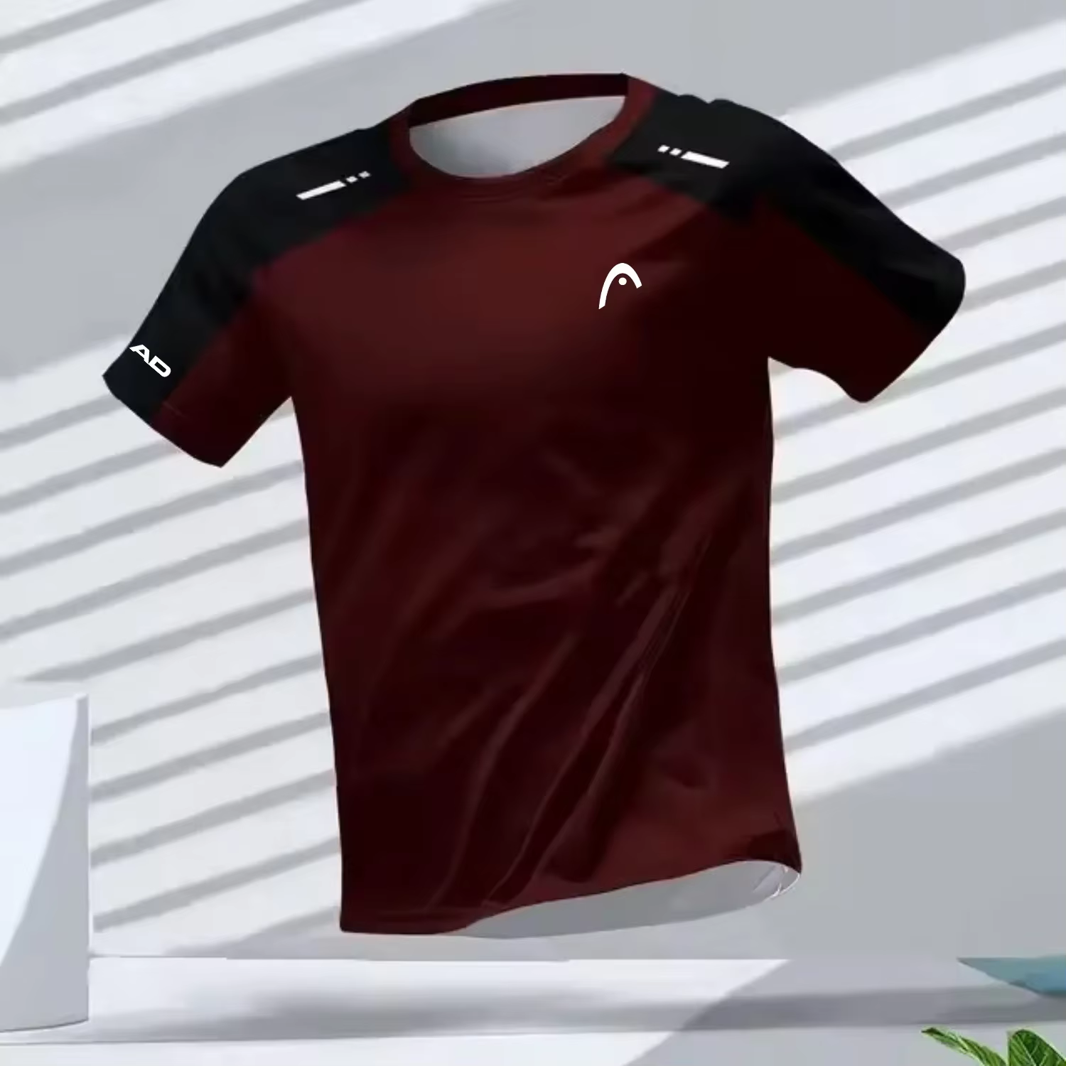 T-shirts pour hommes, vêtements de sport de plein air, t-shirts de course à pied, vêtements de sport