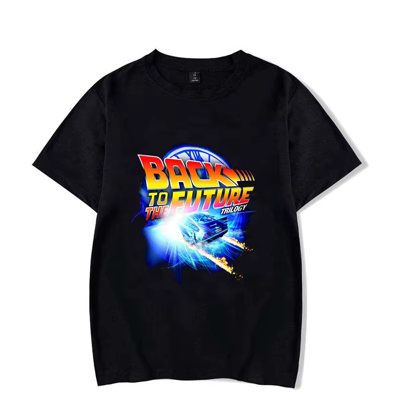 T-shirt « Retour vers le futur » pour hommes, femmes et enfants, t-shirt amusant pour enfants, t-shi