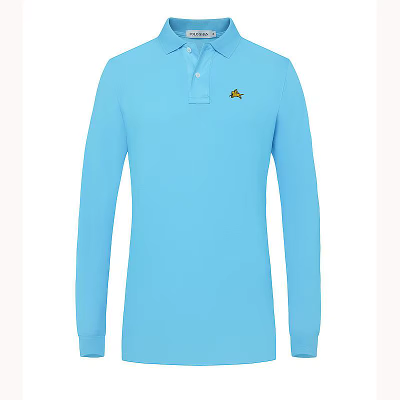Polo décontracté avec logo brodé pour femmes, t-shirt à revers, vêtements de sport à la mode, t-shir