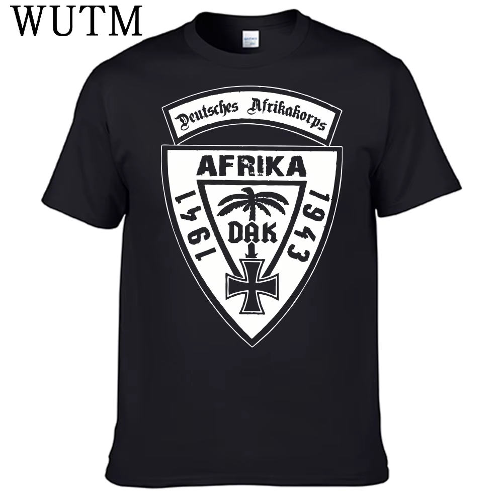 T-shirts Wehrmacht 100% coton, DAK Deutsches AfrikaKorps Afrique 1941-43