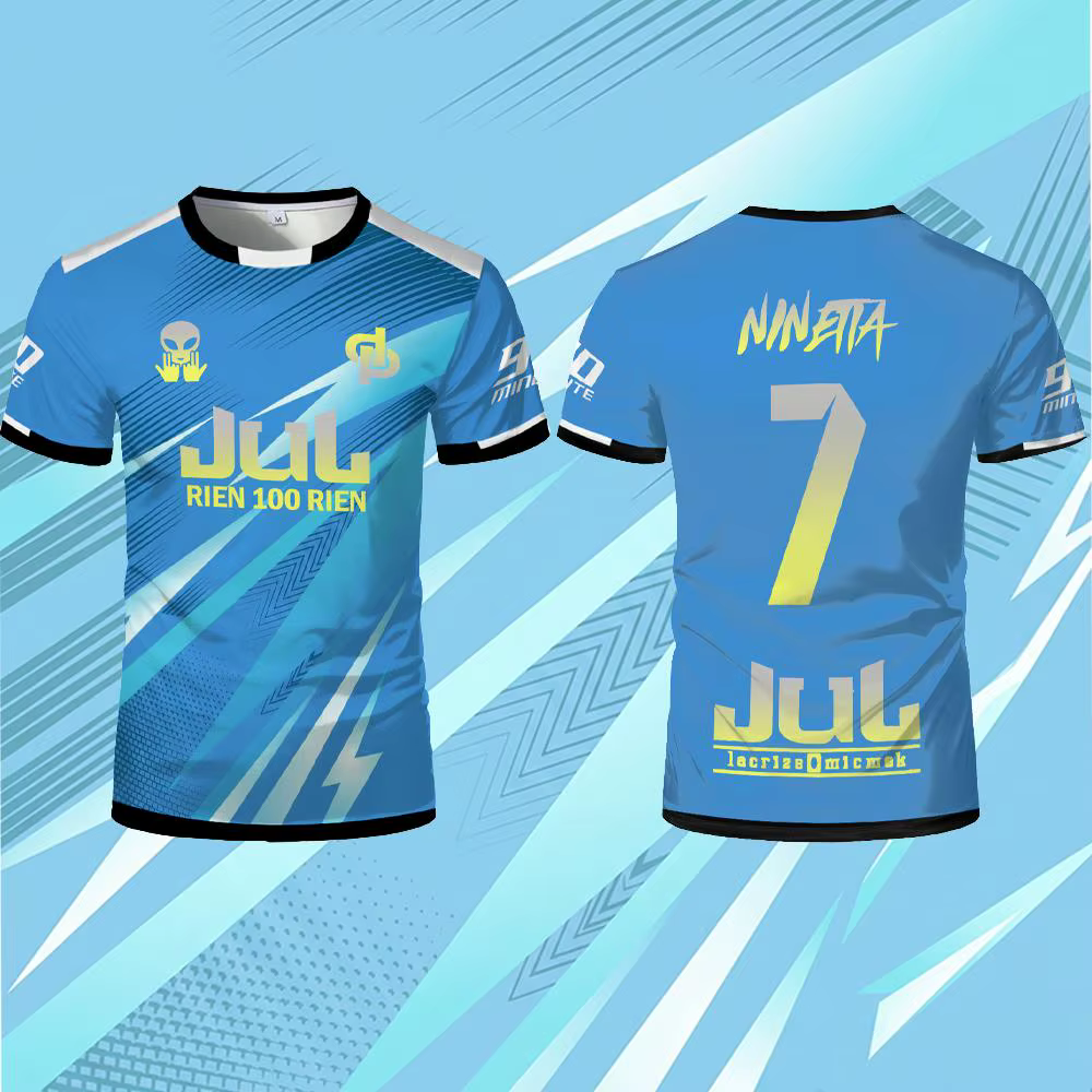 Nouveau T-shirt d'entraînement de football respirant pour l'été 2026 JUL Toto Ninetta Rien 100 Rien,