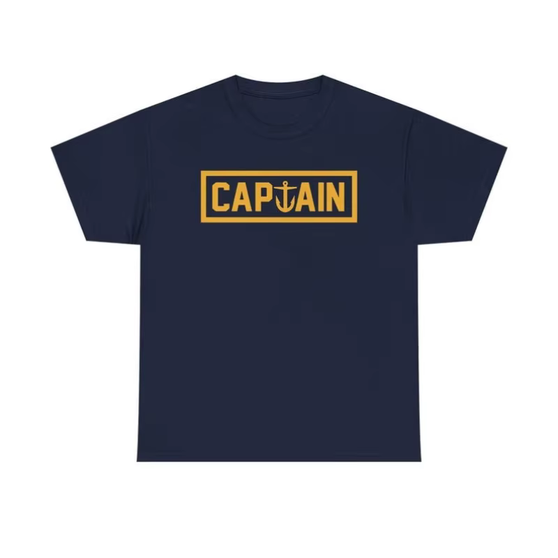 T-shirt en coton Captain Sarah Cameron de Outer Banks, merchandising de la série TV, t-shirt tendanc