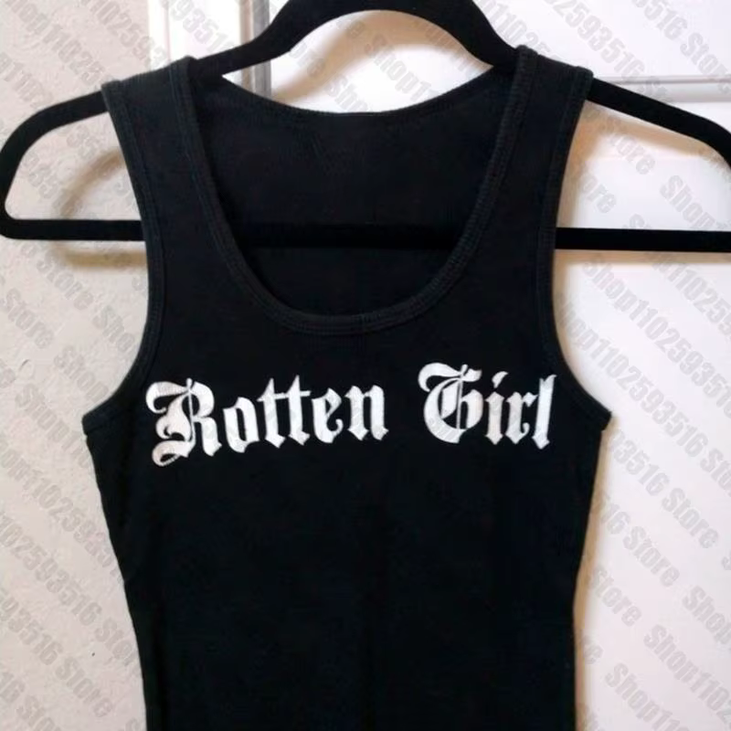 Économie esthétiques pour femmes, Anime Girl, Grunge Clothes, Y2K Top, Gothic 90s Vintage Clothes, 2