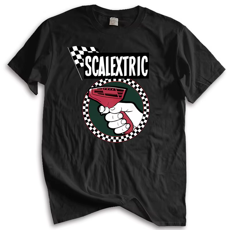 T-shirt graphique ScalexaccelerContrmatérielle pour hommes, t-shirts noirs, cadeau cool, rétro, pers