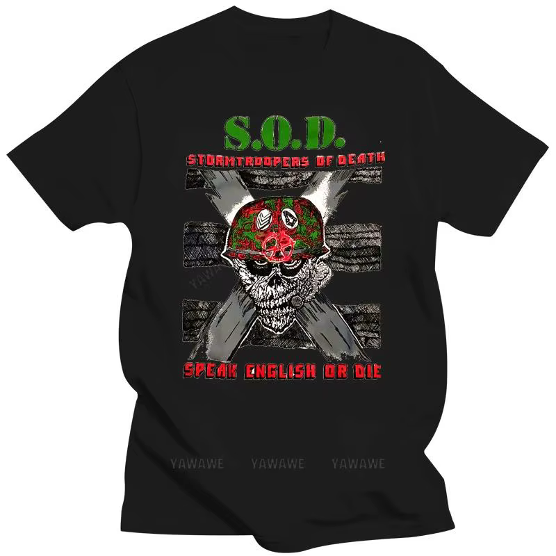 T-shirt manches courtes vintage homme, humoristique, en coton, vintage, S.o.d. T-shirt Stormtroopers