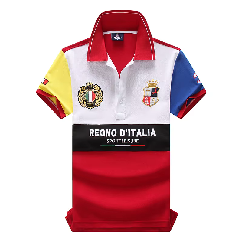 Polo Homme Été 2026 Nouvelle Collection Haut de Gamme Brodé Décontracté Manches Courtes T-shirt Polo