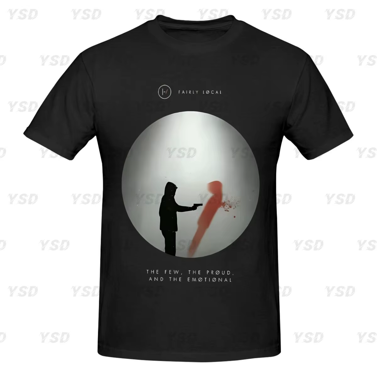 T-shirt de sport ajusté pour homme, T-shirt imprimé respirant, Gym Sportedly, Twenty One Pilots